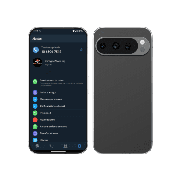 4 Teléfono Pixel 9 pro Encriptado